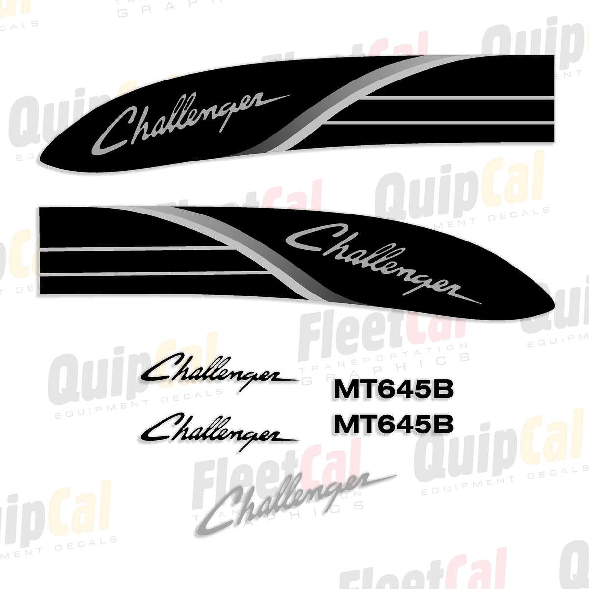 Challenger Tractor Decal Set