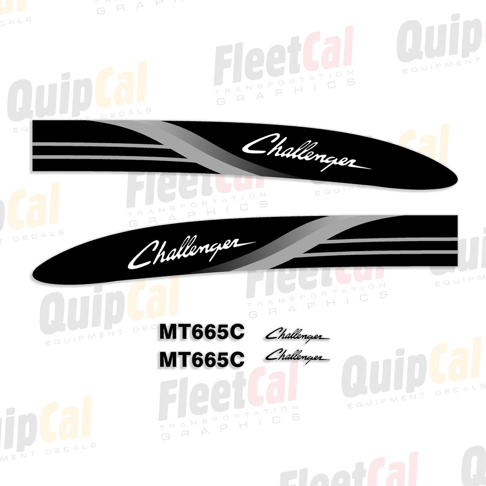 Challenger Tractor Decal Set