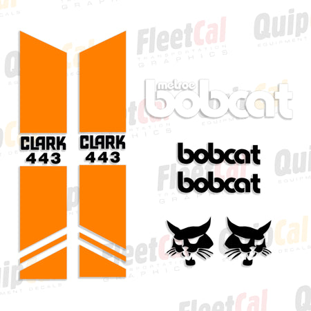 Bobcat Skid Loader Decals