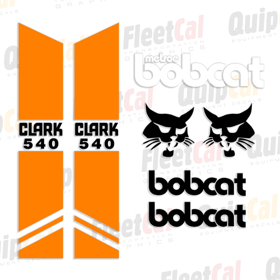 Bobcat Skid Loader Decals