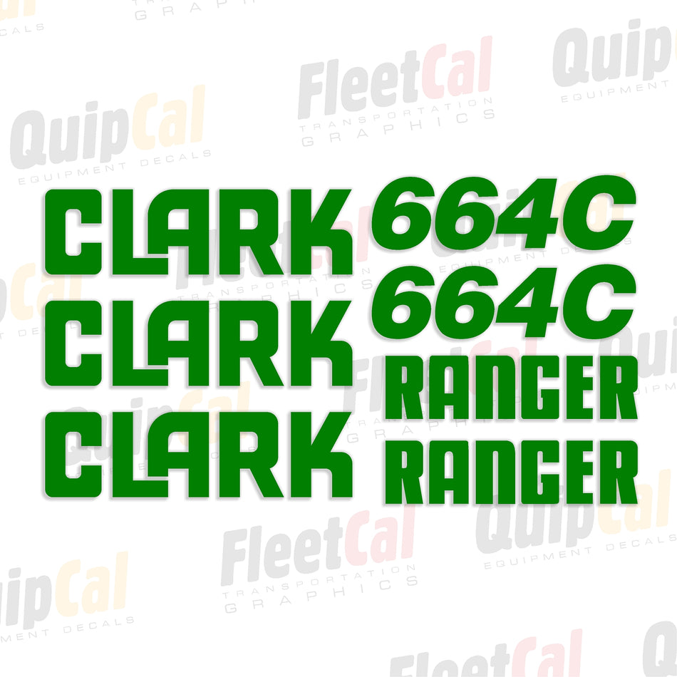 Clark Ranger Skidder Decals