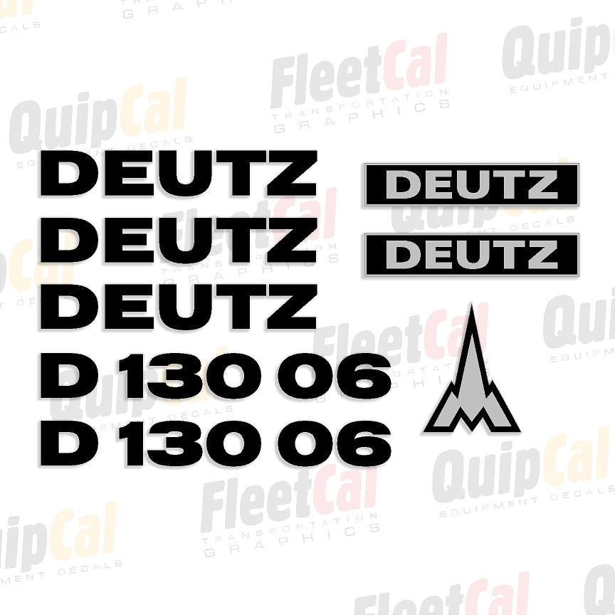 Deutz Tractor Decals