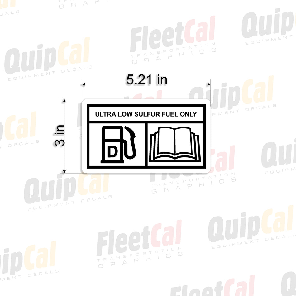 Diesel 001 - Diesel Fuel Decal