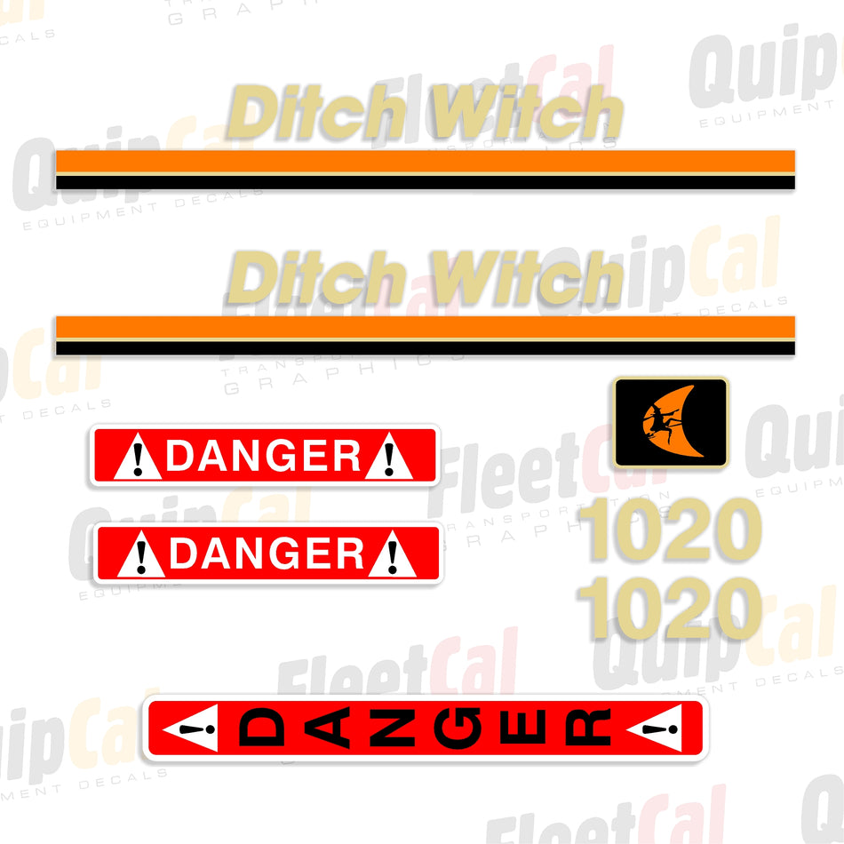 Ditch Witch Trencher Decal Sets