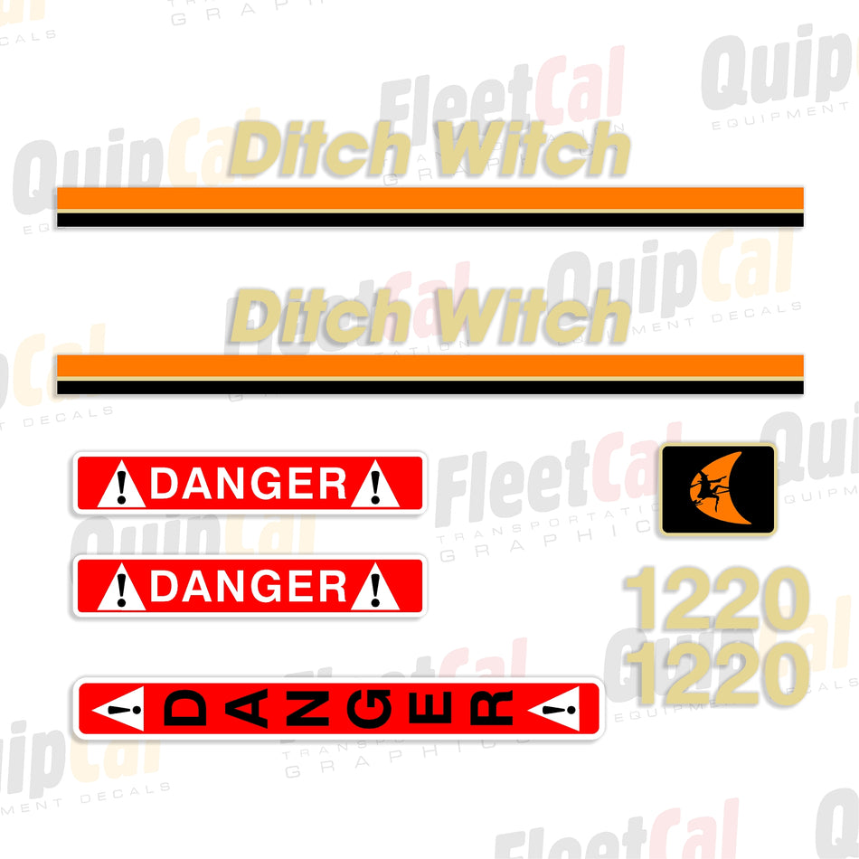 Ditch Witch Trencher Decal Sets