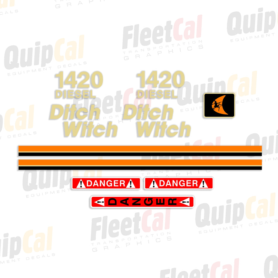 Ditch Witch Trencher Decal Sets