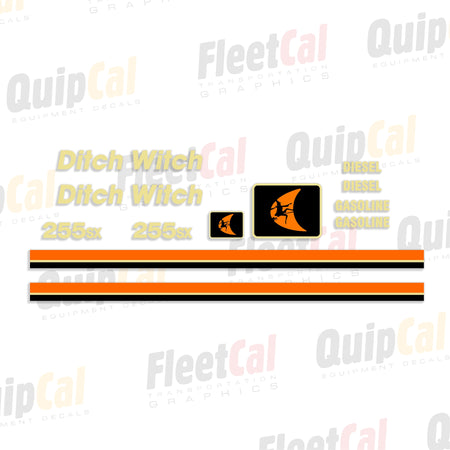 Ditch Witch Trencher Decal Sets