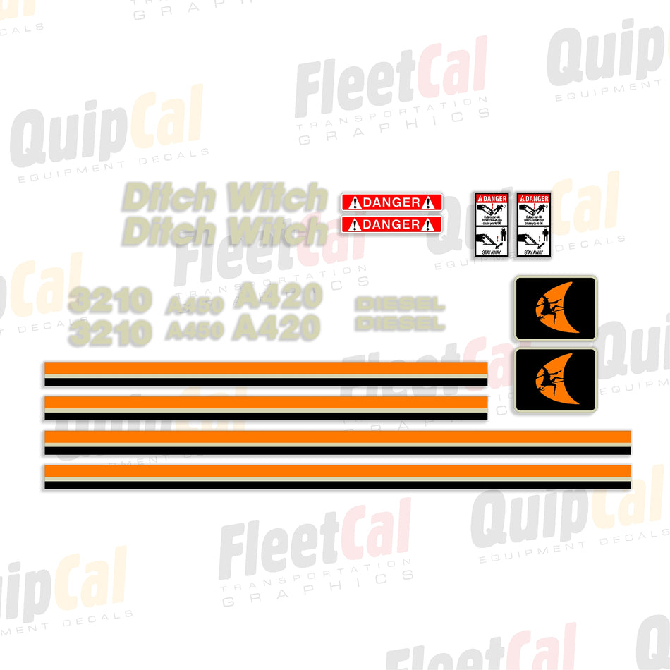 Ditch Witch Trencher Decal Sets