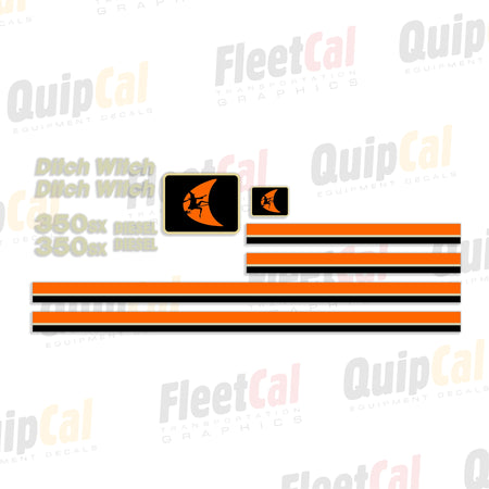 Ditch Witch Trencher Decal Sets