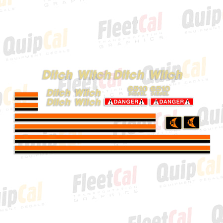 Ditch Witch Trencher Decal Sets