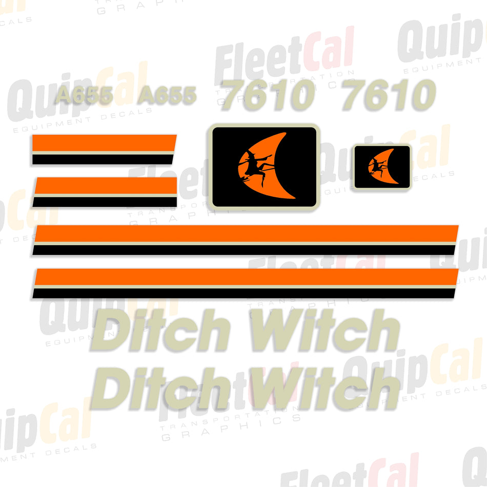 Ditch Witch Trencher Decal Sets