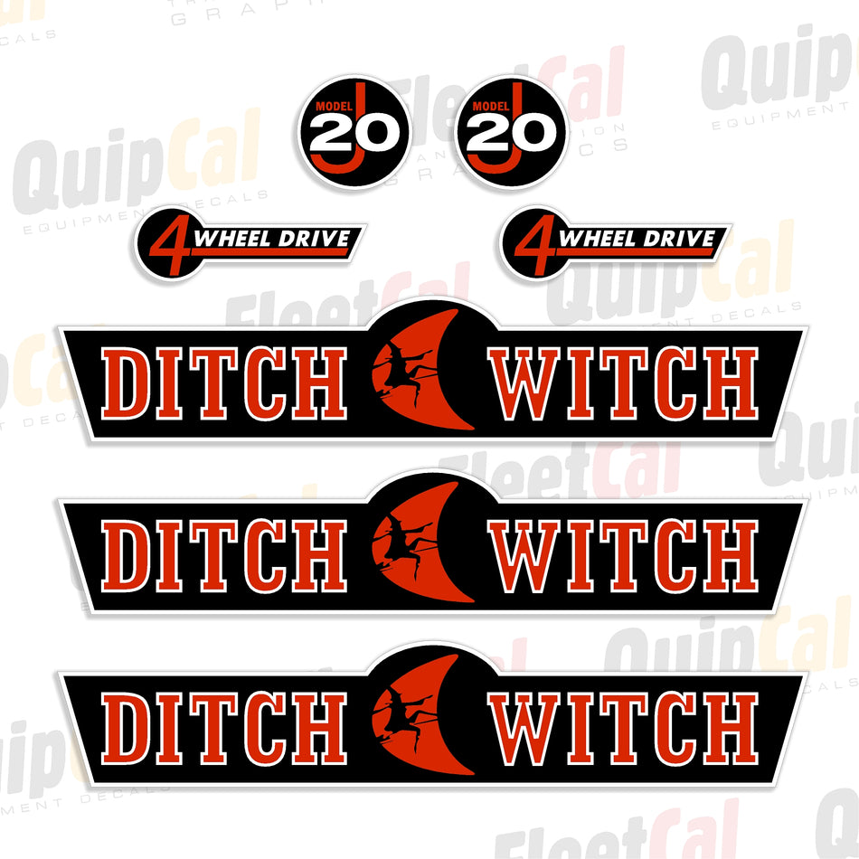 Ditch Witch Trencher Decal Sets