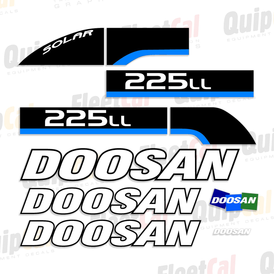 Doosan Log Loader Decals