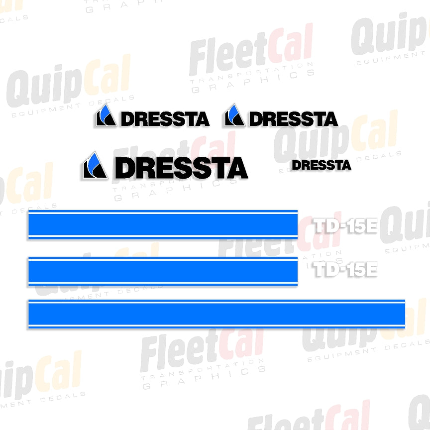 Dressta Dozer Decals