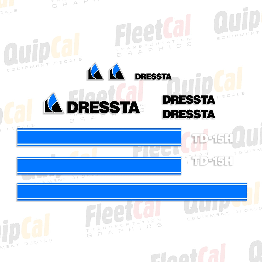 Dressta Dozer Decals