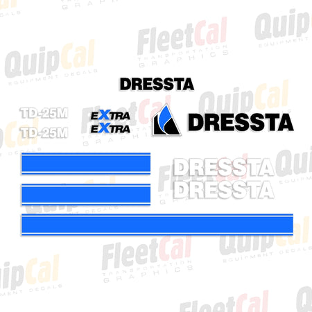 Dressta Dozer Decals