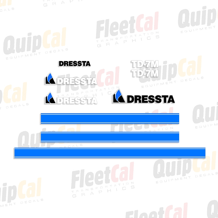 Dressta Dozer Decals