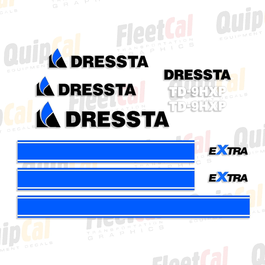 Dressta Dozer Decals