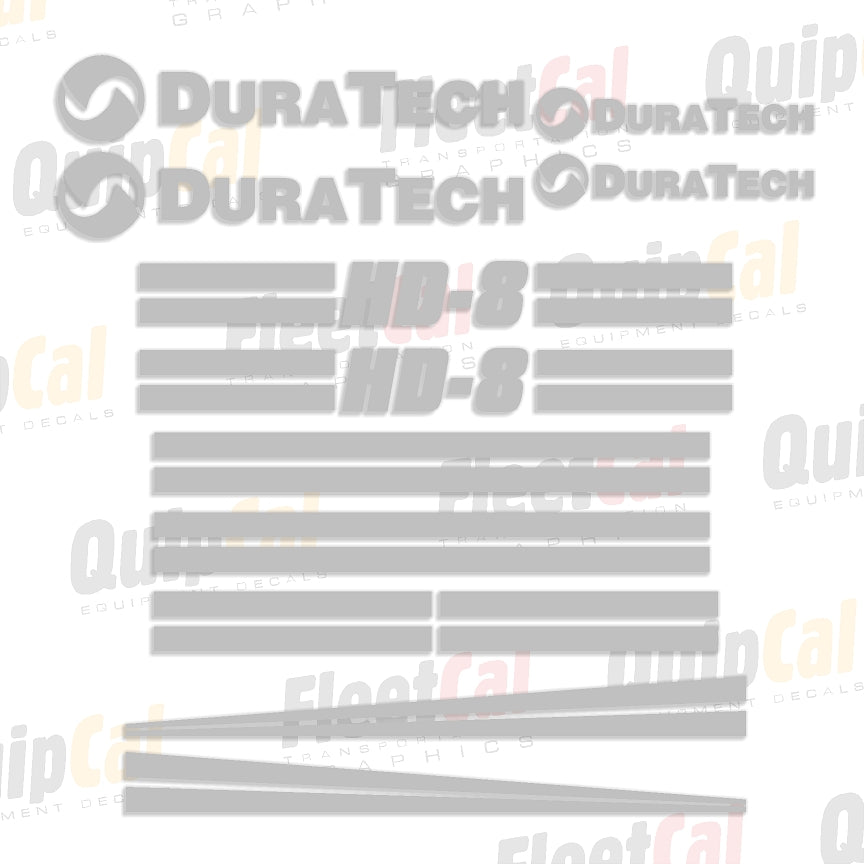 DuraTech Tub Grinder Decals