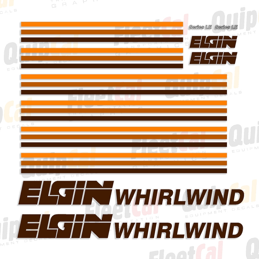 Elgin Sweeper Decals