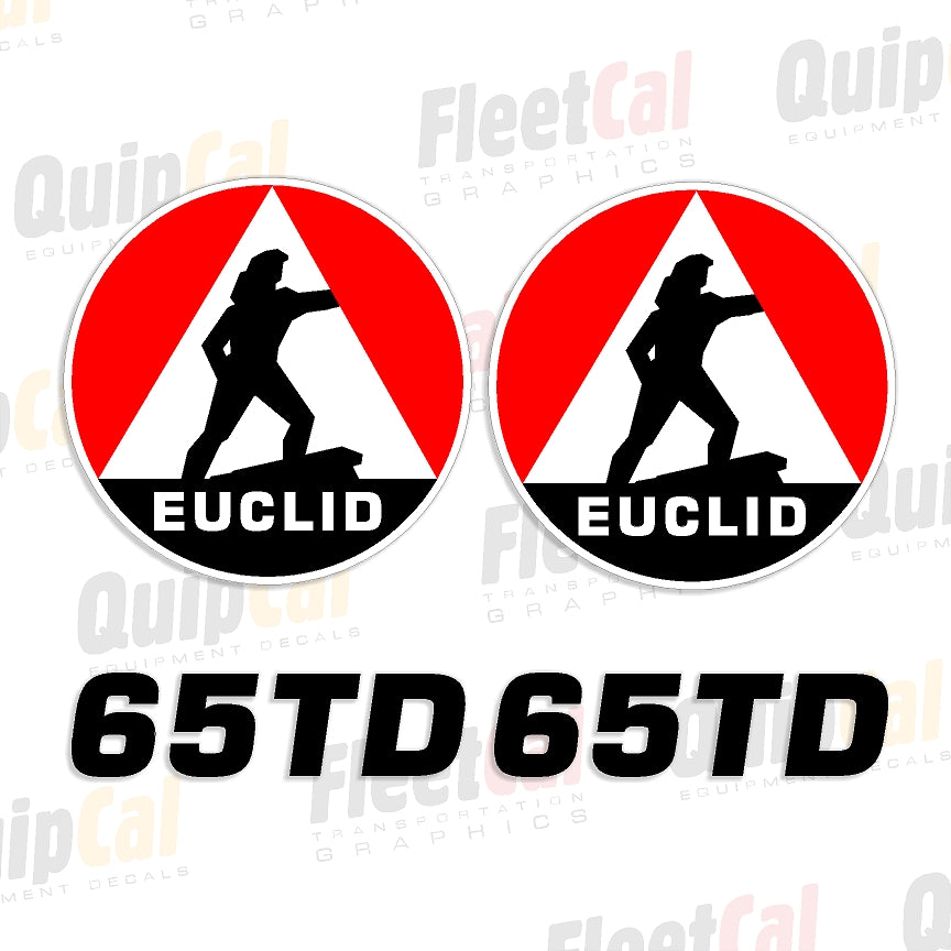 Euclid Quarry Truck Decal Set