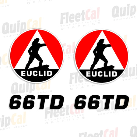 Euclid Quarry Truck Decal Set