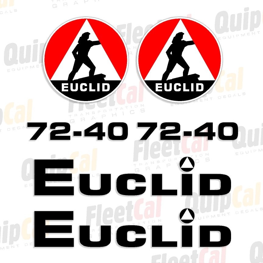 Euclid Loader Decal Set