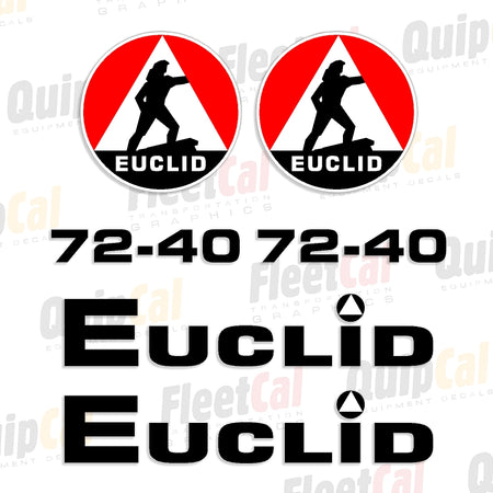 Euclid Loader Decal Set