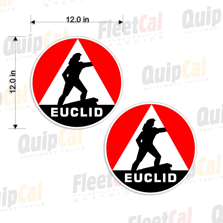 Euclid Pioneer Man Decals 