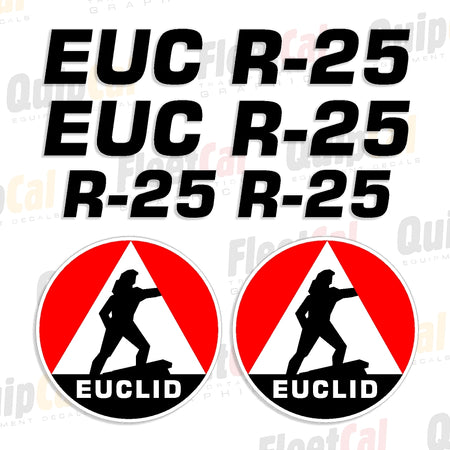 Euclid Quarry Truck Decal Set