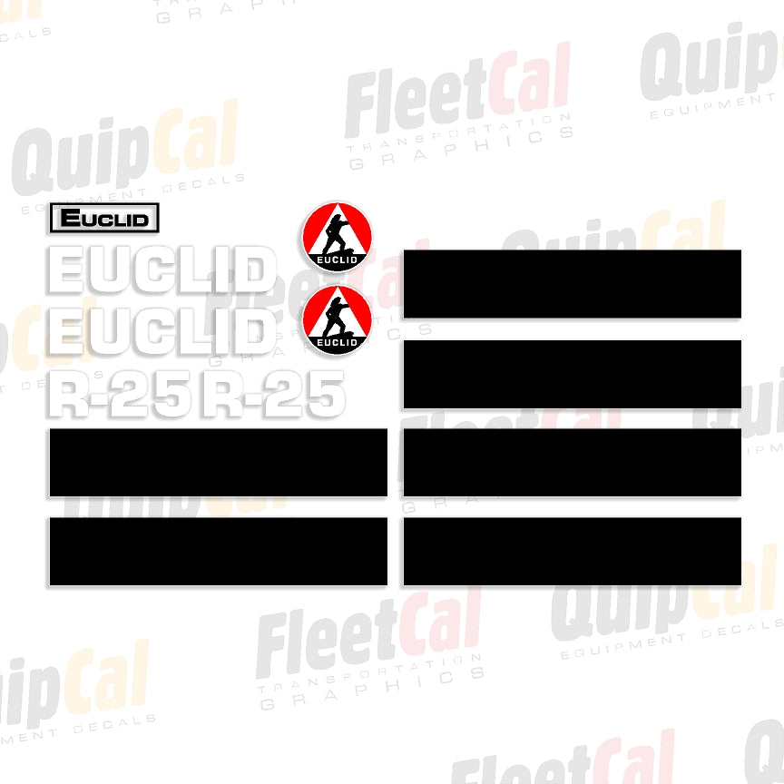 Euclid Quarry Truck Decal Set