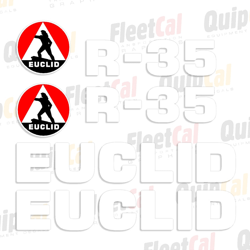 Euclid Quarry Truck Decal Set