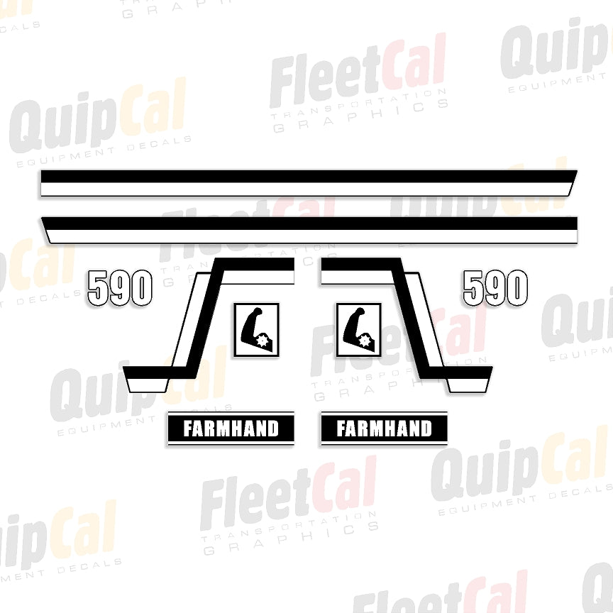 Farmhand Front Loader Decals