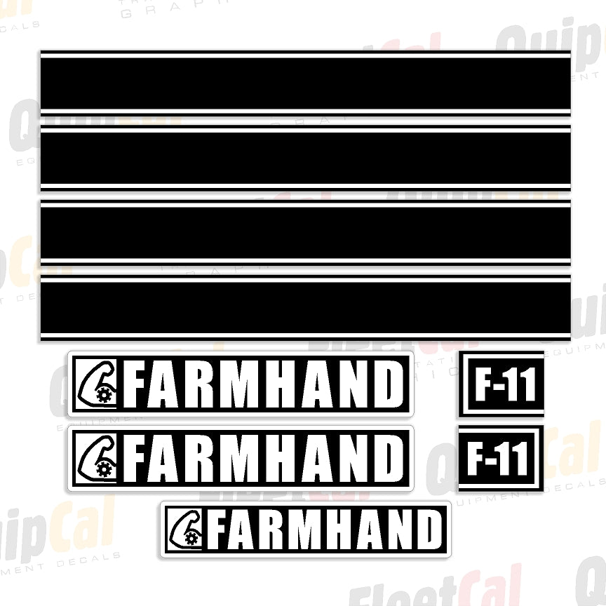 Farmhand Front Loader Decals