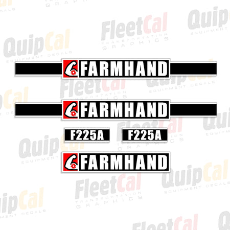 Farmhand Front Loader Decals