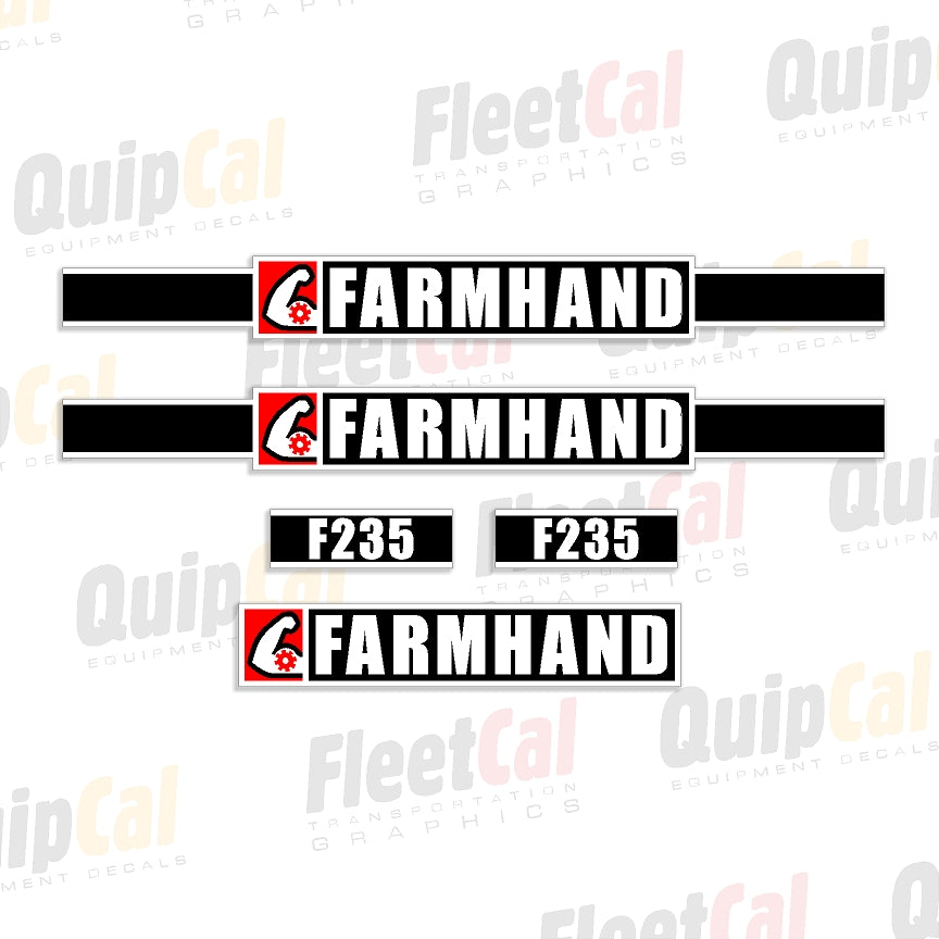 Farmhand Front Loader Decals