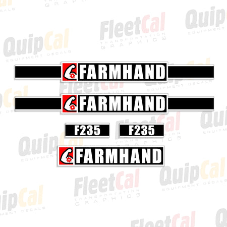 Farmhand Front Loader Decals