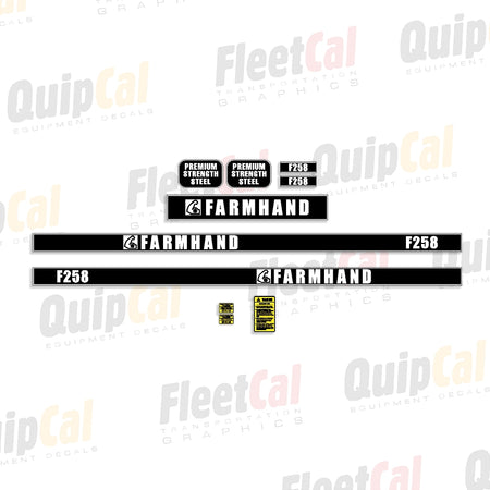 Farmhand Front Loader Decals