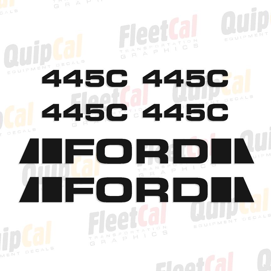 Ford 445C Marking Decal Set