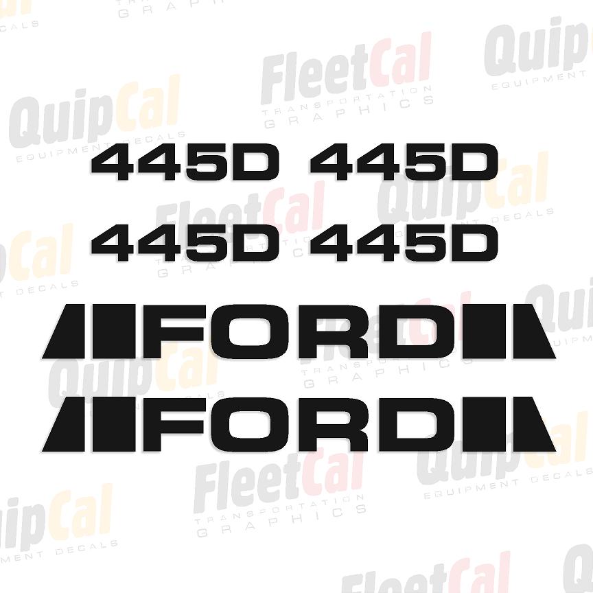 Ford 445D Marking Decal Set