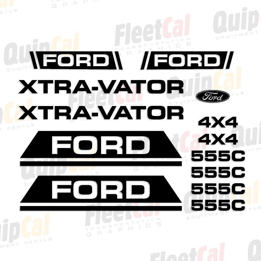 Ford 555C Marking Decal Set