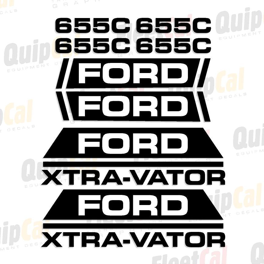 Ford 655C Marking Decal Set