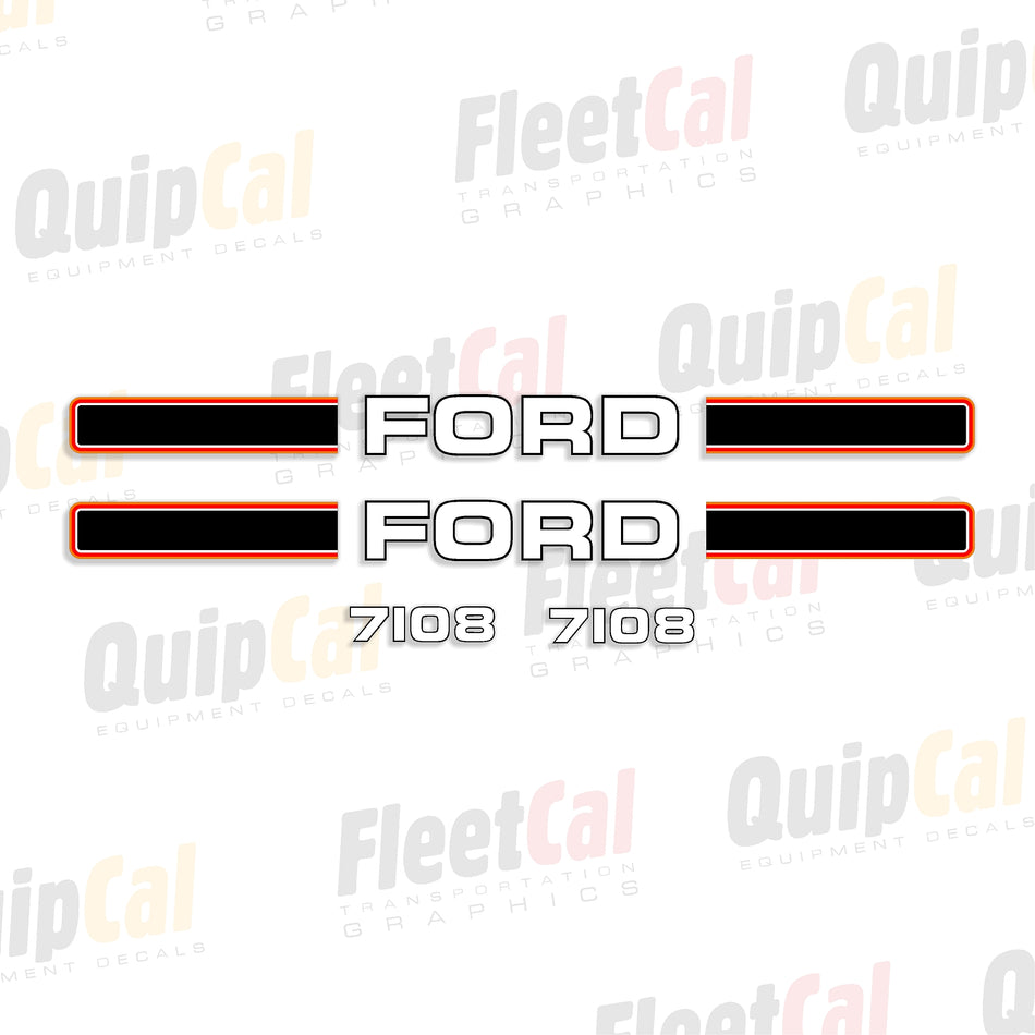 Ford Loader Attachment Decal Set