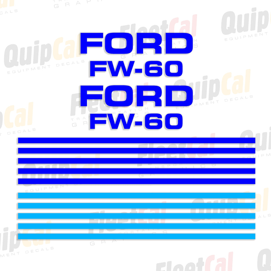 Ford Tractor Decal Set