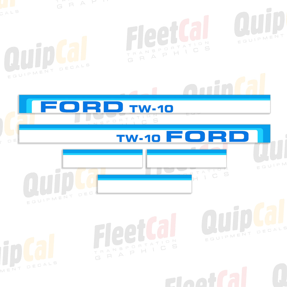 Ford Tractor Decal Set