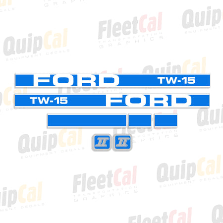 Ford Tractor Decal Set