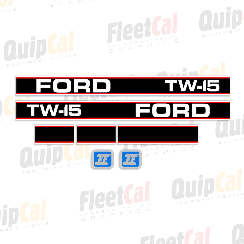 Ford Tractor Decal Set