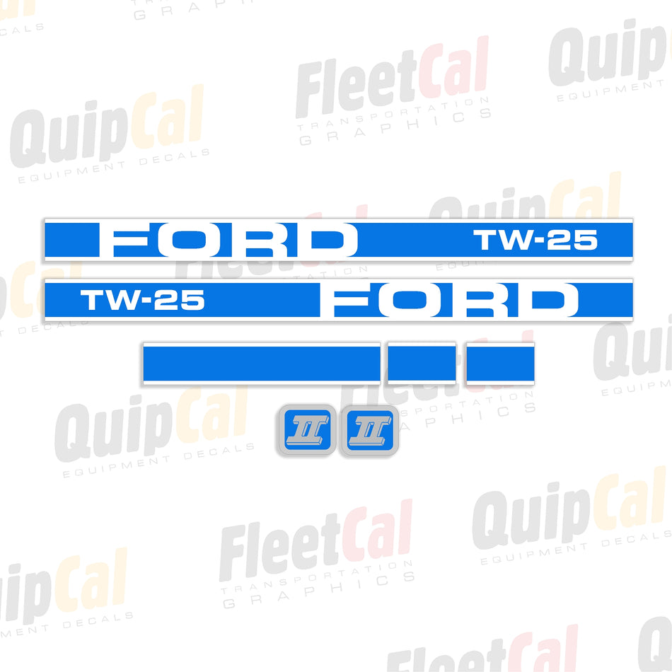 Ford Tractor Decal Set