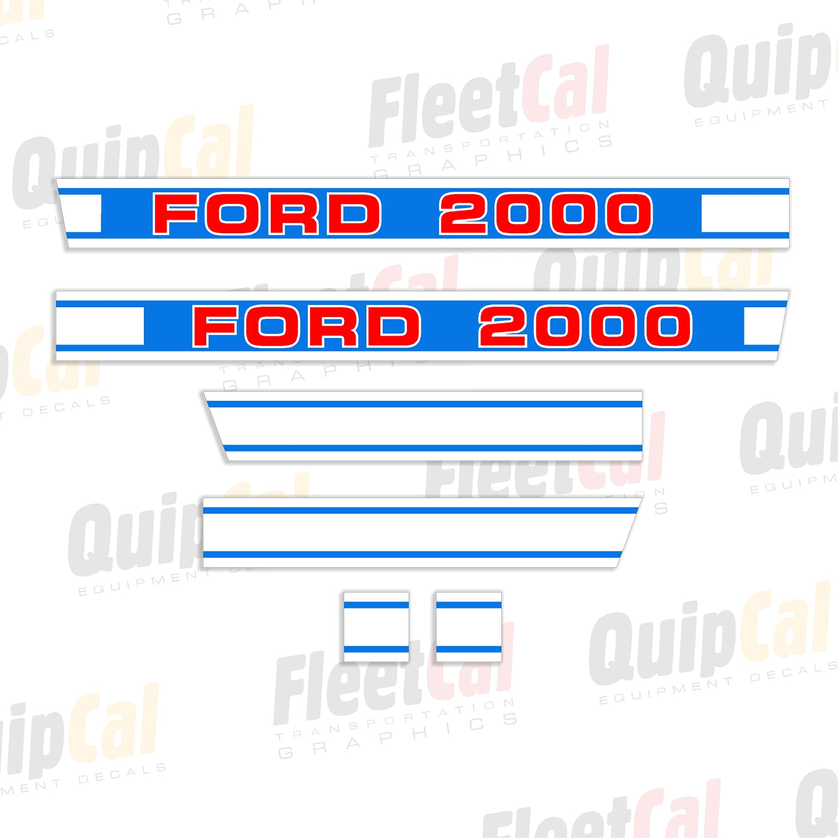 Ford Tractor Decals