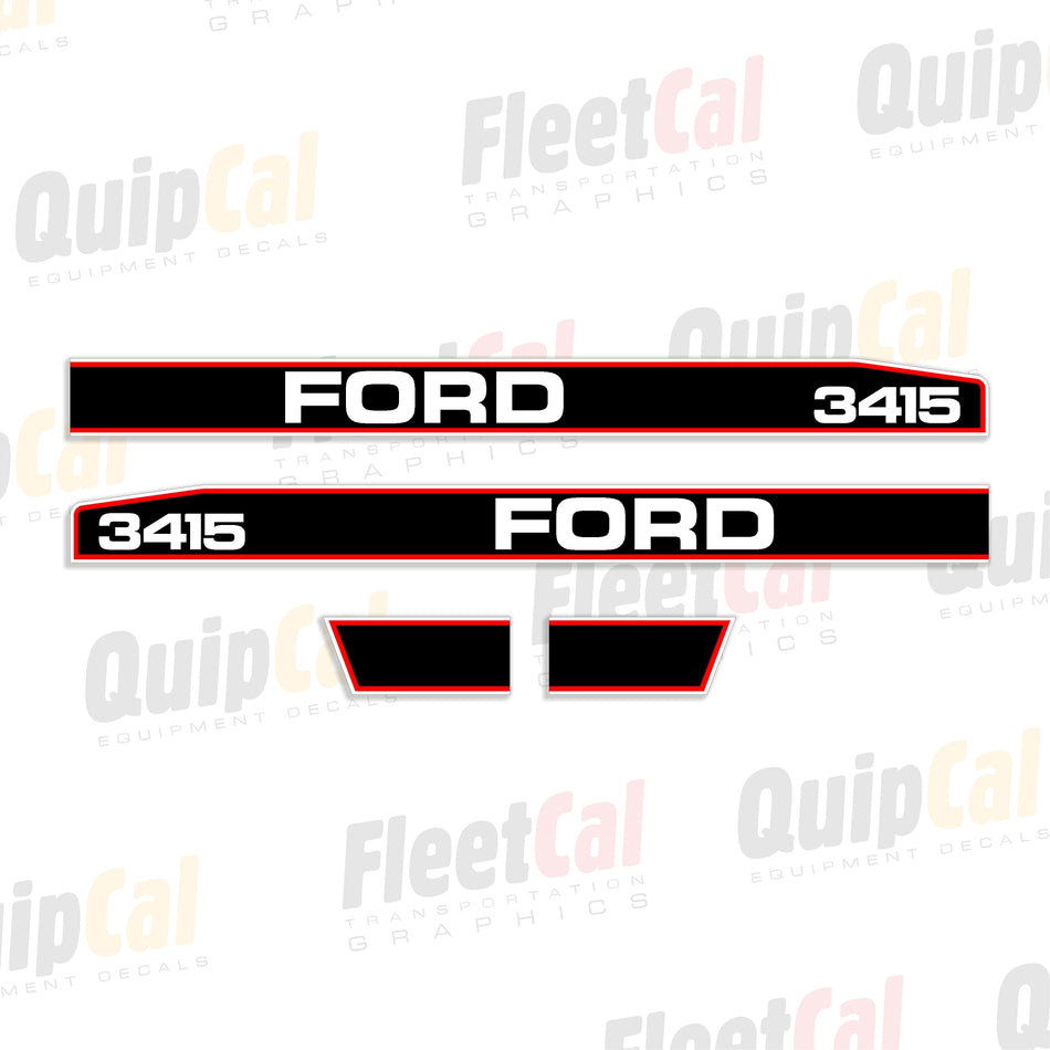 Ford Tractor Decals